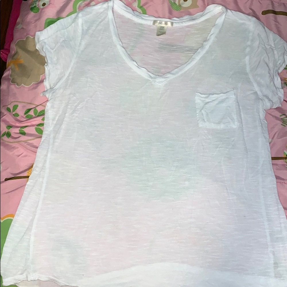 White See Through Tee
